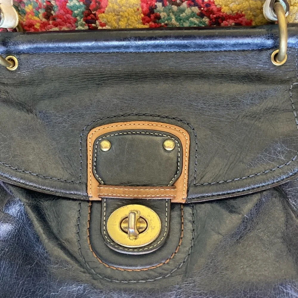 Vintage Coach 70th Anniversary Nautical Leather Crossbody Bag - Picture 3 of 16